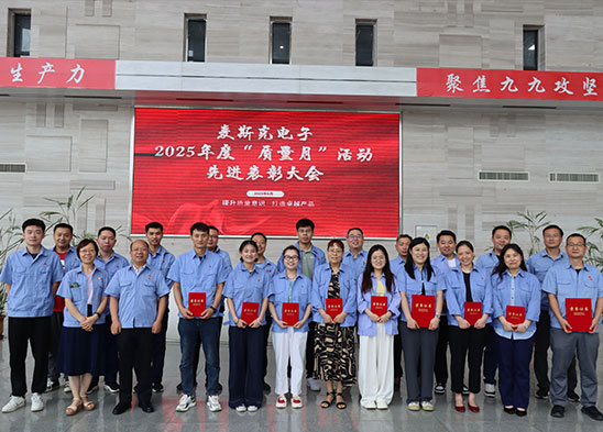 表彰先進(jìn) 樹(shù)立質(zhì)量標(biāo)桿 | 麥斯克電子2025年“質(zhì)量月”活動(dòng)圓滿(mǎn)收官